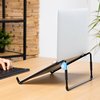 Laptopstandaard R-Go Travel Zwart foto