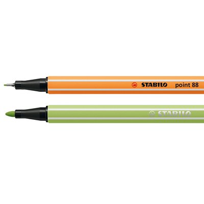 Fineliner STABILO point 88 & Pen 68 Arty creative ass luxe box 68st