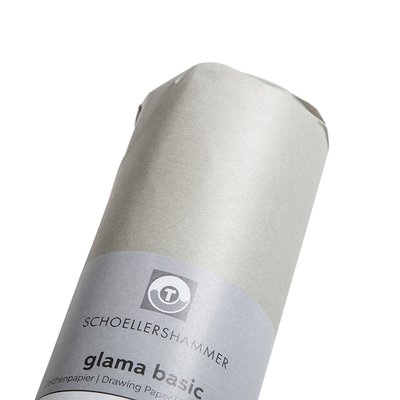 Tekenpapier Schoellershammer Glama Basic 66cmx50m 60gr transparant