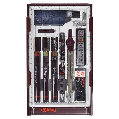 Tekenset rOtring Isograph Master 10-delig