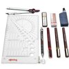 Tekenset rOtring Isograph Master 10-delig photo