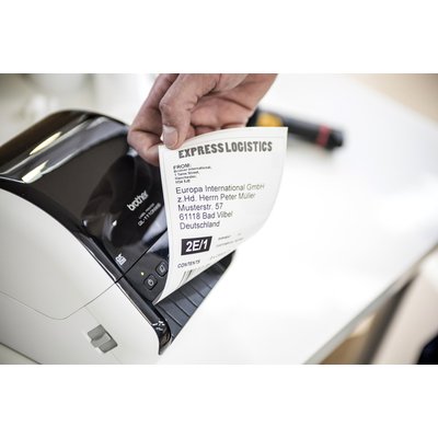 Labelprinter Brother DK QL-1110NWBc desktop 103,6mm wit