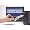 Labelprinter Brother P-touch TZe PT-P750W desktop 24mm zwart foto