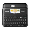 Labelprinter Brother P-touch TZe PT-D610BT desktop qwerty 24mm zwart in koffer foto