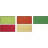 Glitterkarton Folia 50x70cm 300gr 5 vel oriental assorti foto