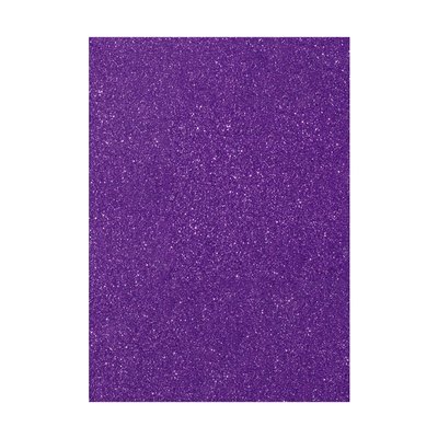Glitterkarton Folia 50x70cm 300gr 15 vel 15 kleuren