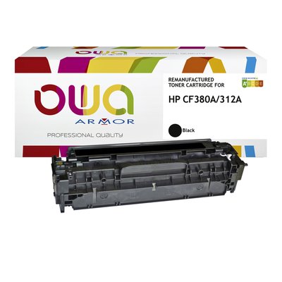 Cartouche toner OWA alternative pour HP CF380A noir