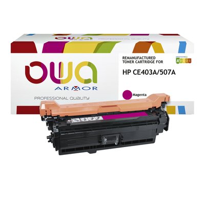 Tonercartridge OWA alternatief tbv HP CE403A rood