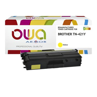 Toner OWA alternative pour Brother TN-421Y jaune