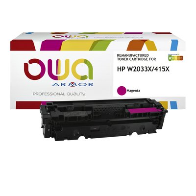 Tonercartridge OWA alternatief tbv HP W2033X rood