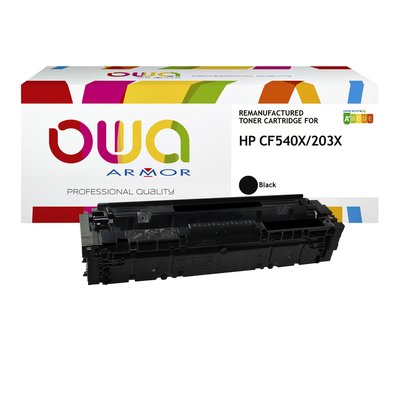 Tonercartridge OWA alternatief tbv HP CF540X zwart