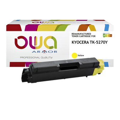 Toner OWA alternative pour Kyocera TK-5270Y jaune