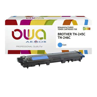 Toner OWA alternatief tbv Brother TN-245C blauw
