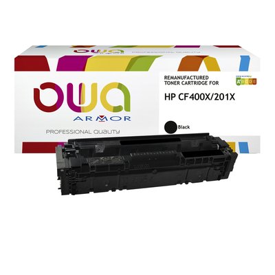 Cartouche toner OWA alternative pour HP CF400X noir