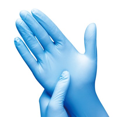Gant Hynex nitrile S bleu 3,5g 100 pièces