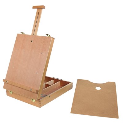 Coffret chevalet Conda bois 42x33x8,5cm