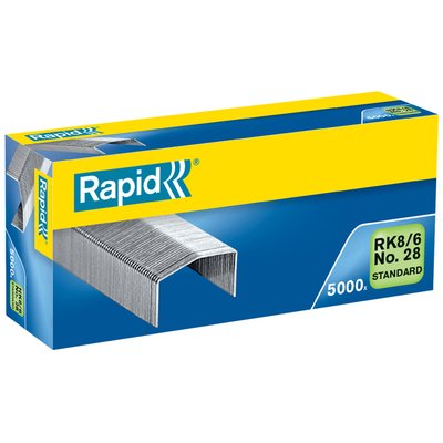 Agrafe Rapid RK8 (B8) galvanisé standard 5000 pièces