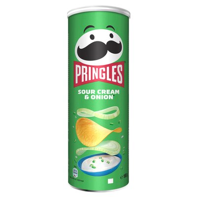 Chips Pringles sour cream onion 165gr