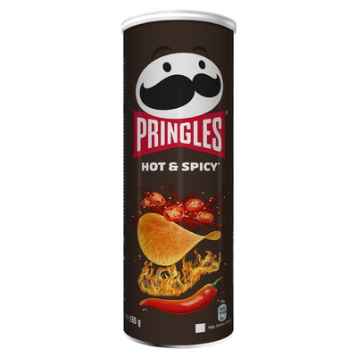 Chips Pringles hot spicy 165gr