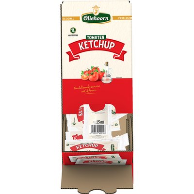 Ketchup tomate oliehoorn sachet 150x 15ml 150 pièces