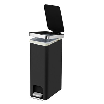 Pedaalemmer EKO Hana Slim 40 liter zwart