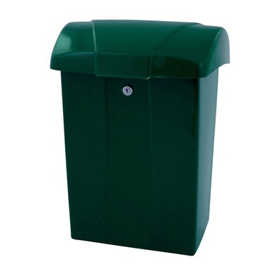 Boîte à lettres Vepa Bins avec rabat plastique vert