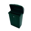 Boîte à lettres Vepa Bins avec rabat plastique vert Photo