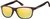 Zonnebril Montana met geel glas mat turtle