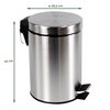 Pedaalemmer BRASQ 20 liter rvs foto