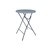 Table haute BRASQ 80cm BT100 gris