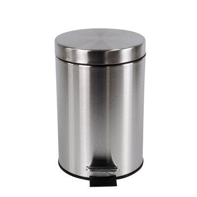 Pedaalemmer BRASQ 12 liter rvs