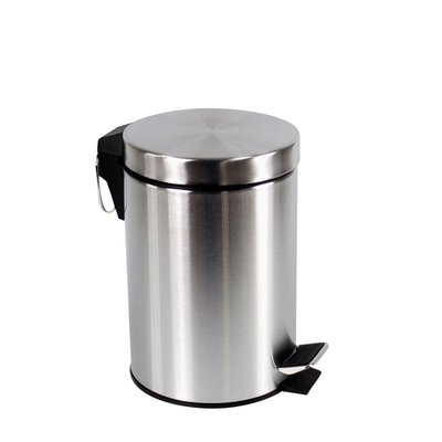 Pedaalemmer BRASQ 12 liter rvs