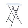Statafel BRASQ 80cm BT100 wit foto