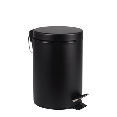 Pedaalemmer BRASQ 12 liter zwart