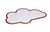 Workshopkaarten MAUL wolk 27x43cm wit 20 stuks