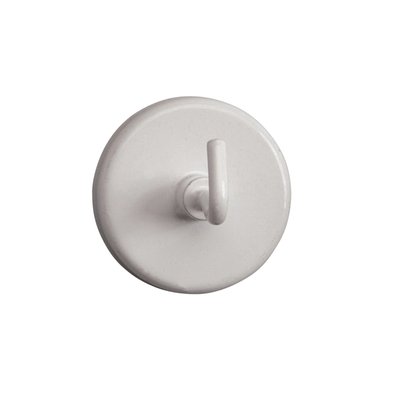 Aimant avec crochet MAUL 36mm résistance 6kg blanc 5 pièces