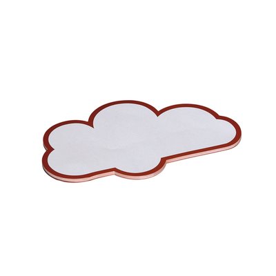 Workshopkaarten MAUL wolk 14x23cm wit 20 stuks