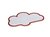 Workshopkaarten MAUL wolk 14x23cm wit 20 stuks