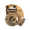 Plakband Scotch Magic 919 19mmx20m transparant + gerecyclede afroller foto