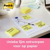Memoblok 3M Post-it 654 76x76mm geel 16 + 4 gratis foto