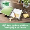 Memoblok 3M Post-it Z-Note R330 76x76mm recycle assorti kleur 16 stuks foto