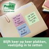 Memoblok 3M Post-it Z-Note R330 76x76mm recycle assorti kleur 16 stuks foto