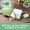 Memoblok 3M Post-it Z-Note R330 76x76mm recycle assorti kleur 16 stuks foto