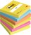 Memoblok 3M Post-it 654 76x76mm Energetic Colours 6 stuks