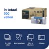 Papier de nettoyage Tork Premium Industrial Heavy-Duty W4 130082 plié 3 ép 5x 100 feuilles bleu Photo