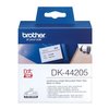 Etiquette Brother DK-44205 continu 62mm 1 rouleau 30m blanc Photo