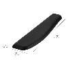 Repose-poignets Kensington ErgoSoft pour clavier standard noir Photo