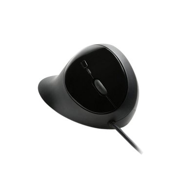 Muis Kensington pro fit ergo bedraad zwart