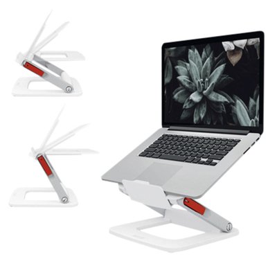 Laptopstandaard Leitz Ergo verstelbare multihoek wit