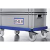 Documenthoes Durable zelfklevend 150x67mm blauw 50 stuks foto